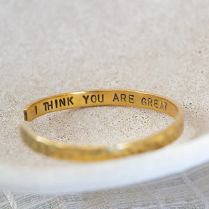 Thamani Bracelets - Brass