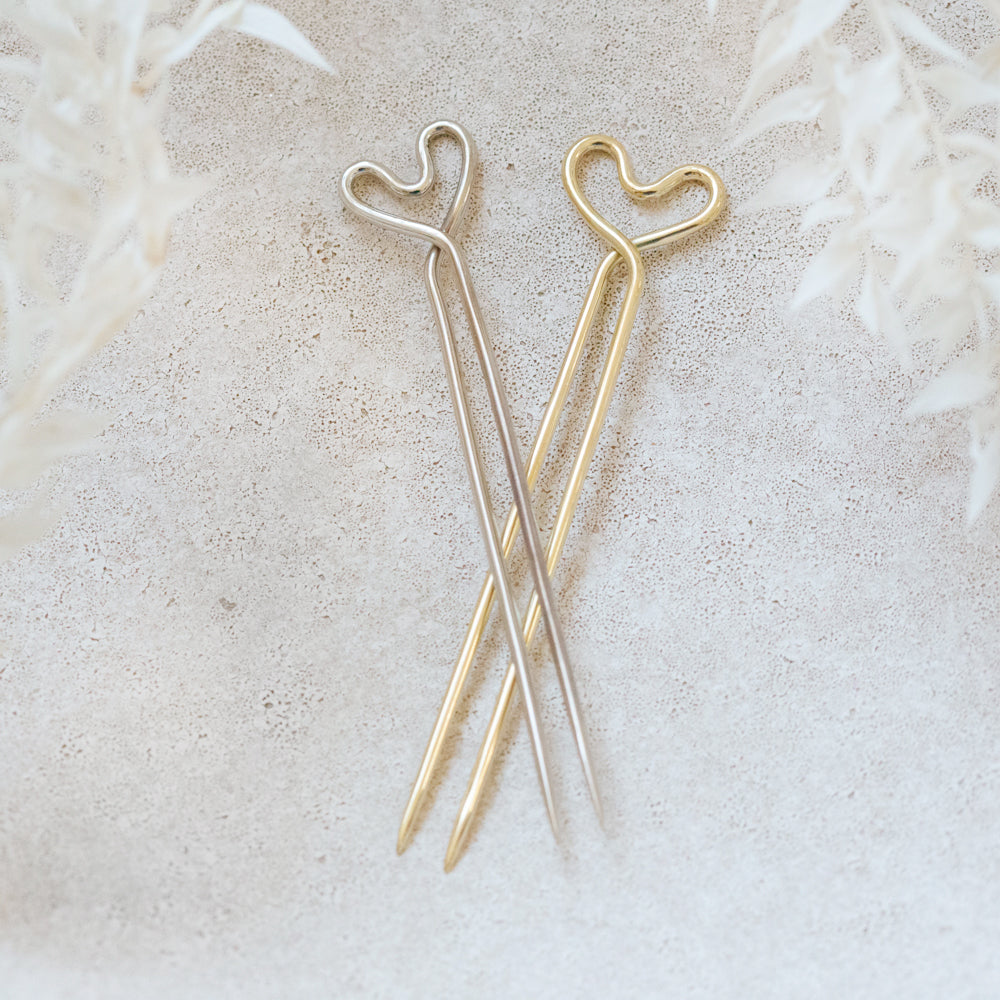 Moyo Heart Hair Pin