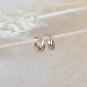 Maridadi Drop Hoop Earrings