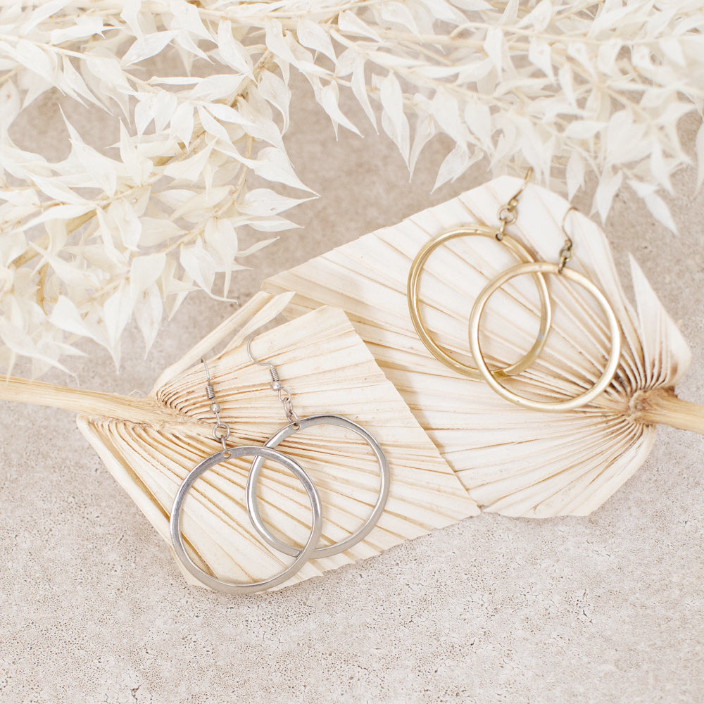 Kitanzi Earrings - Hoops