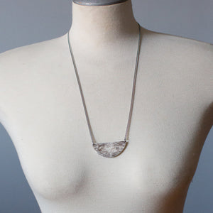 Large Half Moon Necklace - JustOne